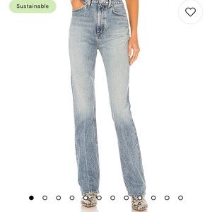 Agolde vintage flare jeans light wash 24